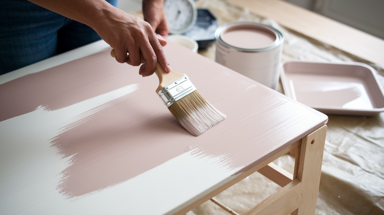 I paint with thin, even coats
