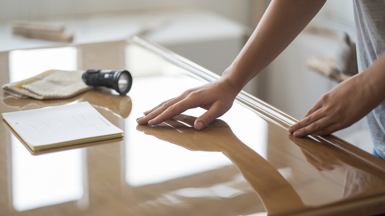 examine the furniture carefully